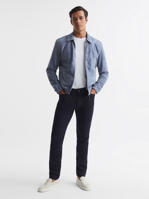 Nubury Jersey Slim Fit Chino Trousers