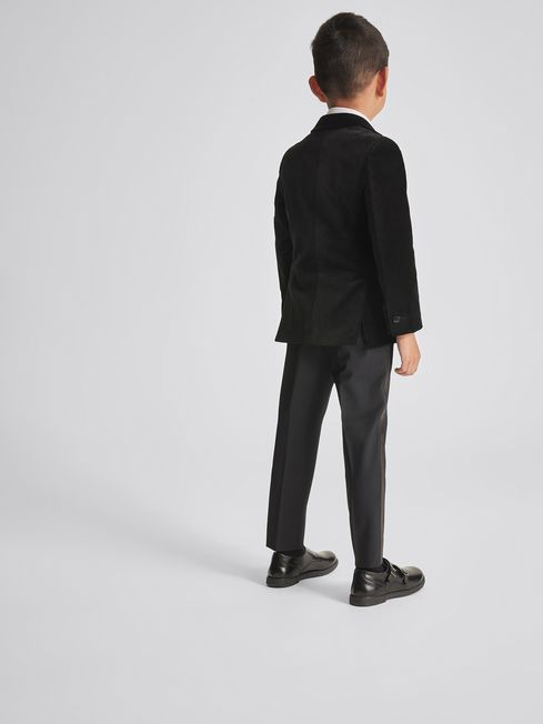 Ace Single Breasted Velvet Blazer