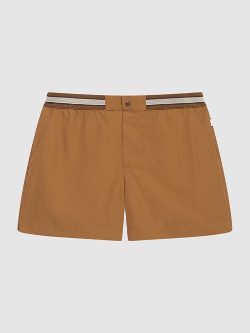 Sunseeker - Che Contrast Waistband Swim Shorts