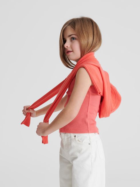 Violet Jr Junior Trim Detail Vest