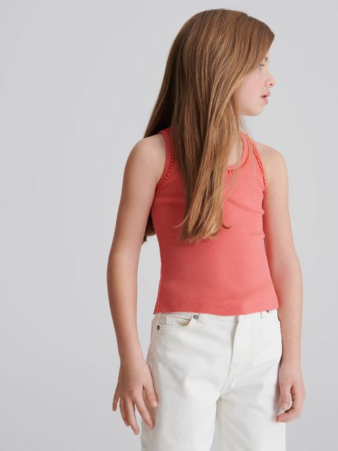 Violet Jr Junior Trim Detail Vest