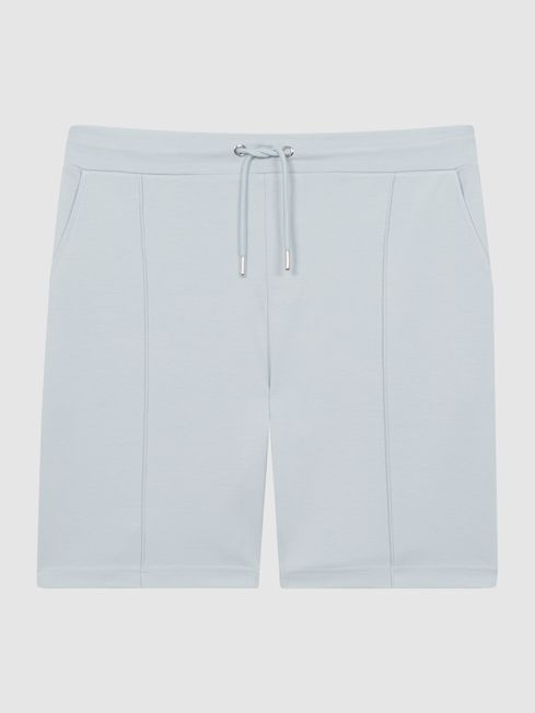 Cullen Drawstring Pintuck Shorts