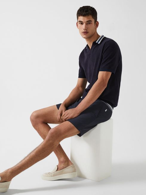 Sunseeker - Che Contrast Waistband Swim Shorts