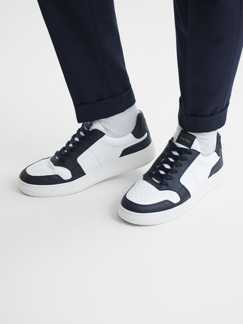 Aira Low Top Leather Trainers