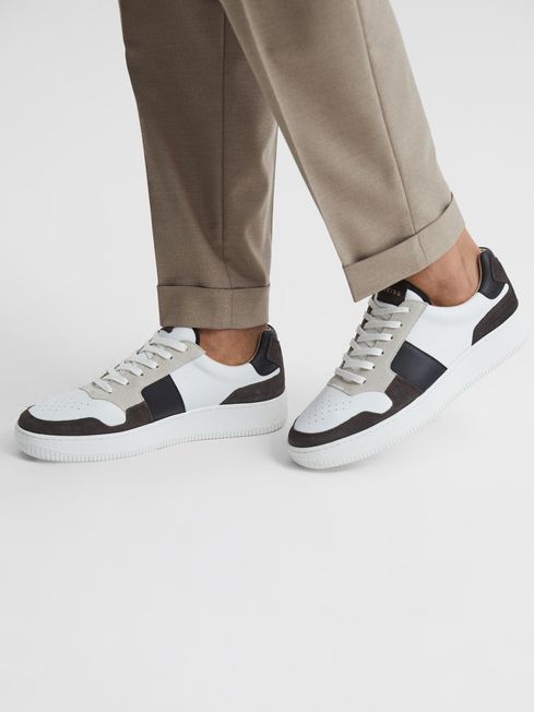 Aira Low Top Leather Trainers