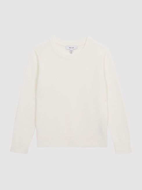 Brookes Stitch Interest Crew Neck Jumper
