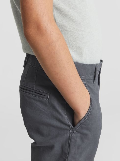 Pitch Junior Slim Fit Casual Chinos