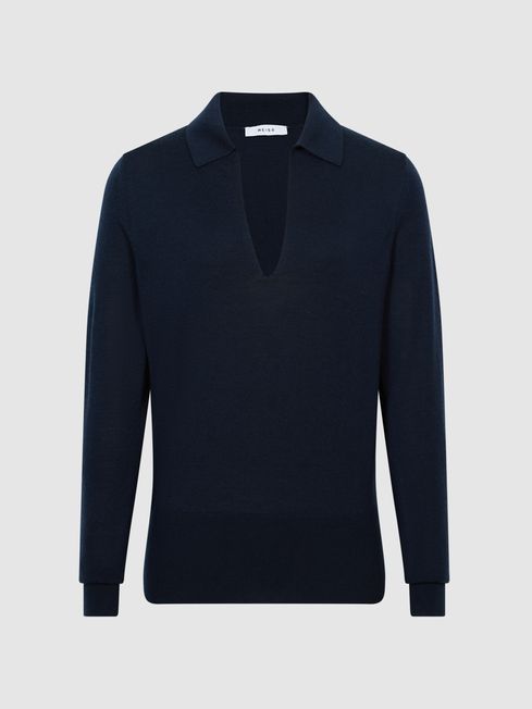 Candise Collared Knitted Jumper