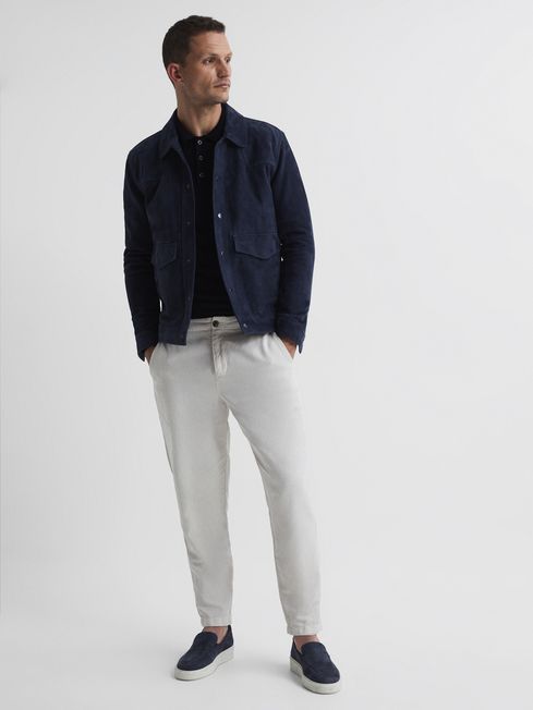 Trafford Merino Wool Polo Shirt
