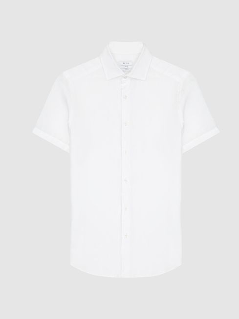 Holiday Linen Slim Fit Shirt