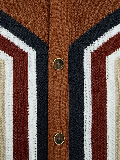Vinci Cuban Collar Panel Detail Shirt