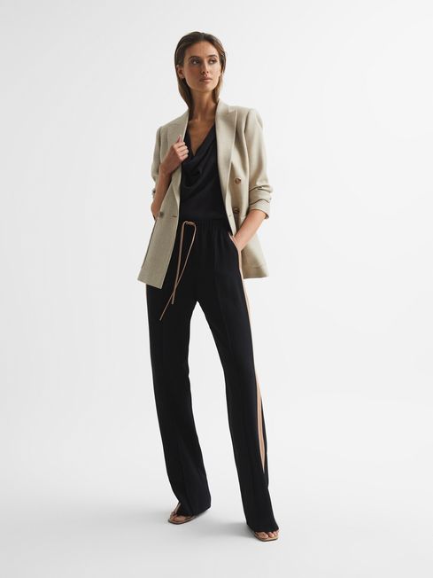 Ameliee Cowl Front Sleeveless Blouse