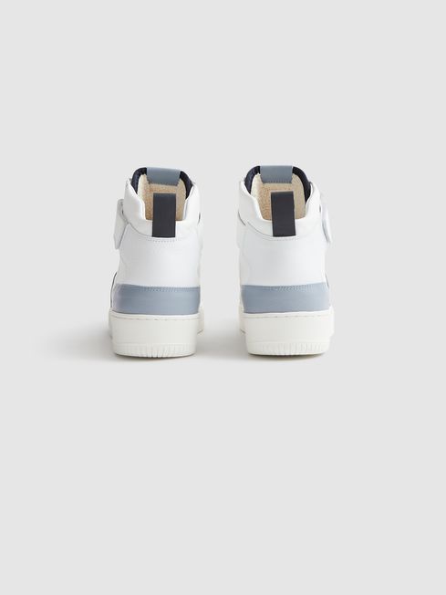 Aira High Top Leather Trainers