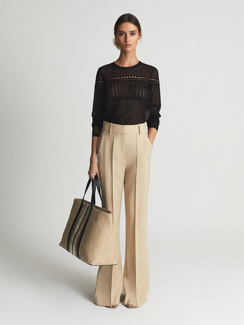 Eliana Lace Crew Neck Jumper