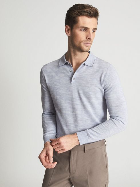 Trafford Merino Wool Polo Shirt