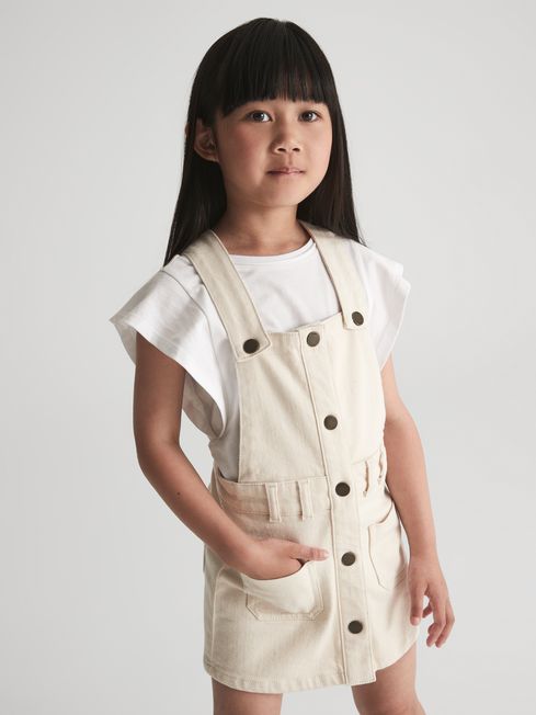 Loren Jr Junior Denim Dungaree Dress