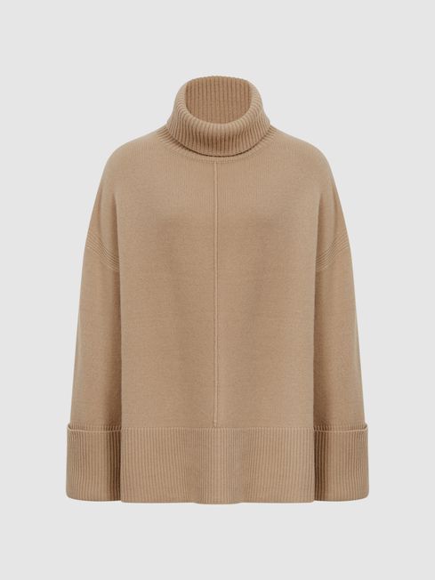 Sarah Cashmere Blend Roll Neck Jumper
