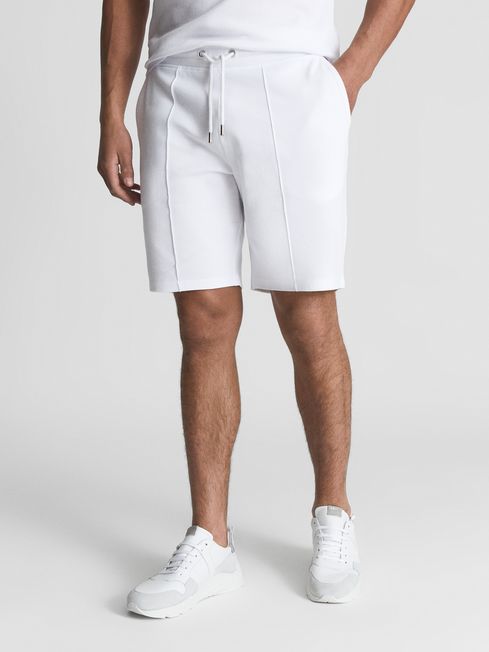 Norton Textured Jersey Drawcord Shorts