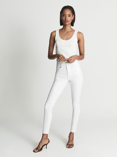 Lux Mid Rise Skinny Jeans