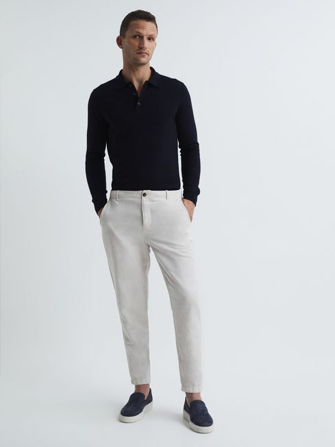 Trafford Merino Wool Polo Shirt