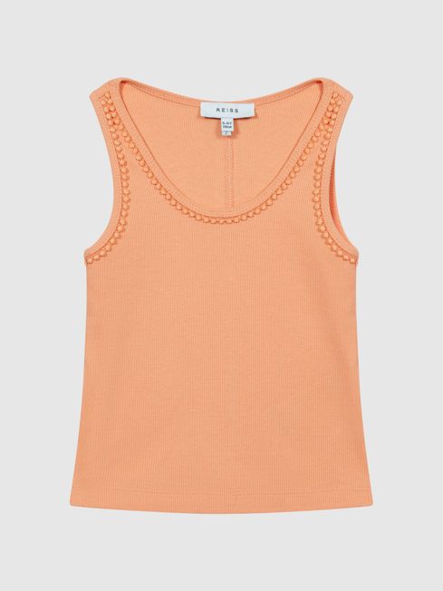 Violet Jr Junior Trim Detail Vest
