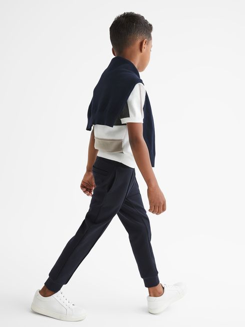 Herald Half Zip Colourblock Polo T-Shirt