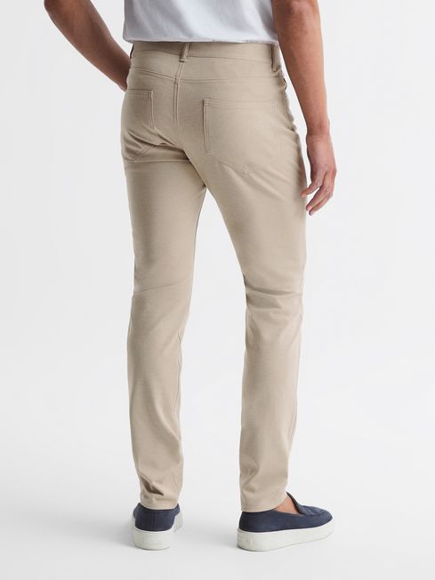 Nubury Jersey Slim Fit Chino Trousers