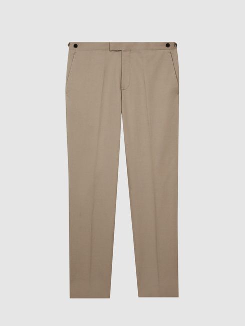 Train Cotton Slub Formal Trousers