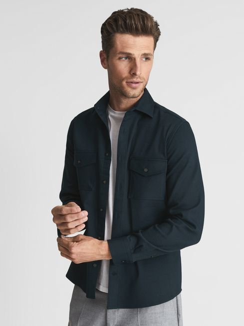 James Twill Jersey OverShirt