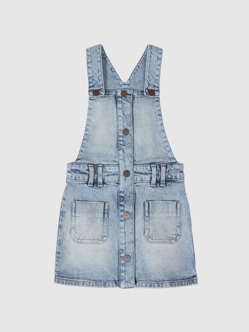 Loren Jr Junior Denim Dungaree Dress