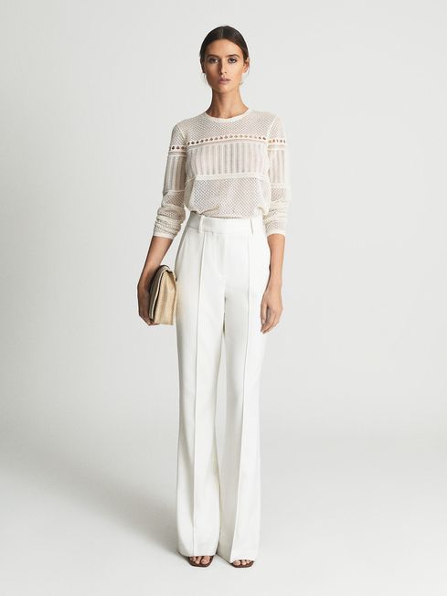 Eliana Lace Crew Neck Jumper