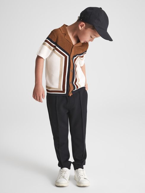 Vinci Cuban Collar Panel Detail Shirt