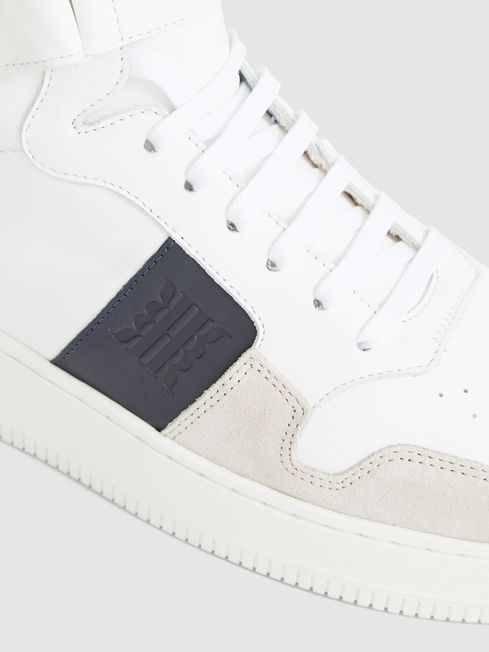 Aira High Top Leather Trainers
