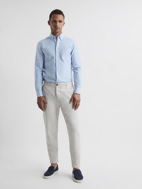 Greenwich Soft Wash Button Down Oxford Shirt