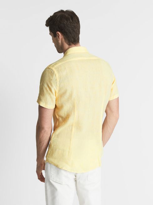 Holiday Linen Slim Fit Shirt