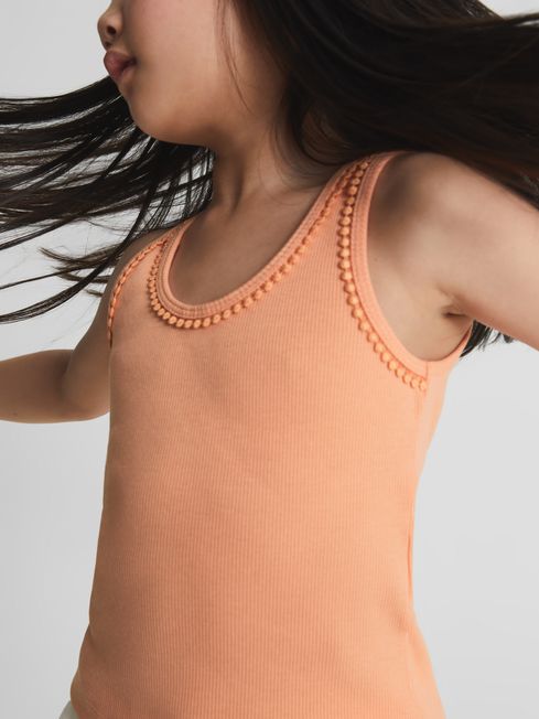 Violet Jr Junior Trim Detail Vest