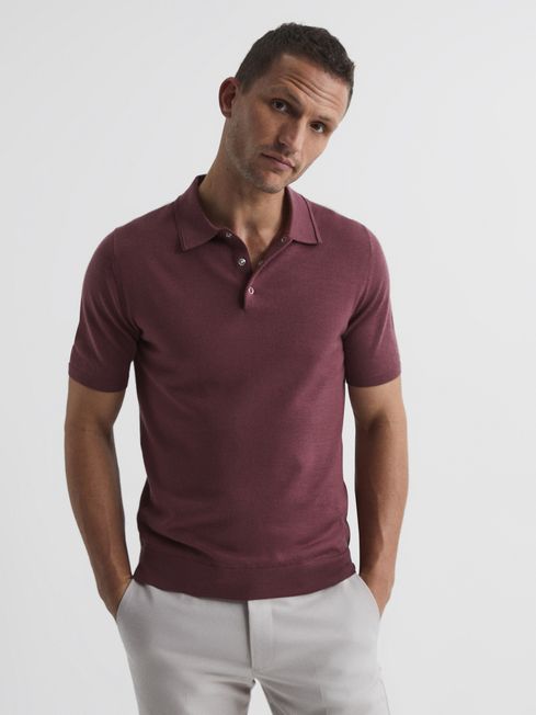 Blair Merino Snap Button Polo T-Shirt
