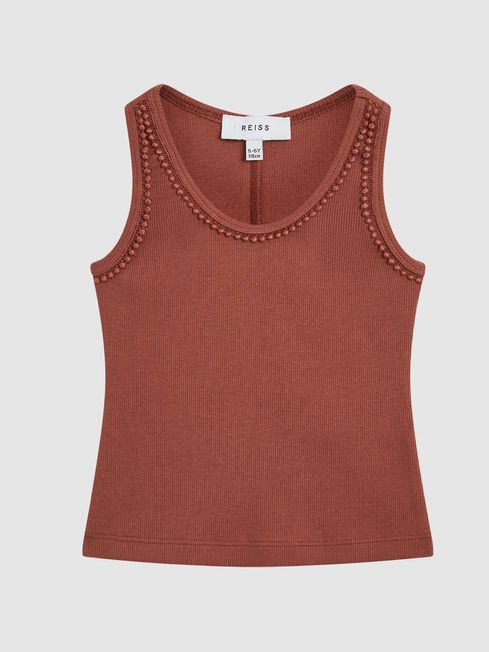 Violet Jr Junior Trim Detail Vest