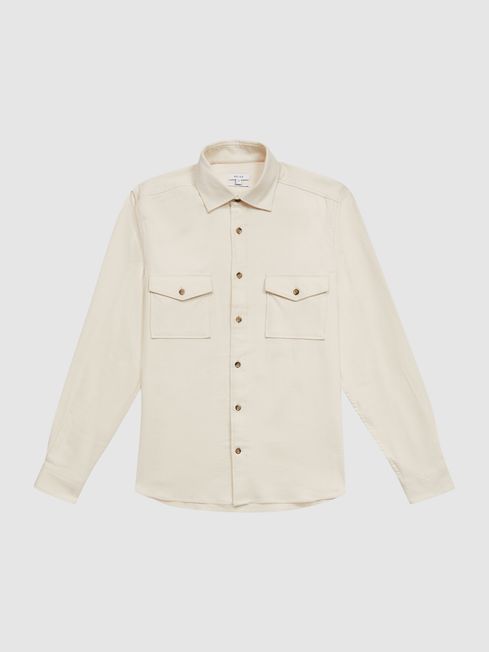 James Twill Jersey OverShirt