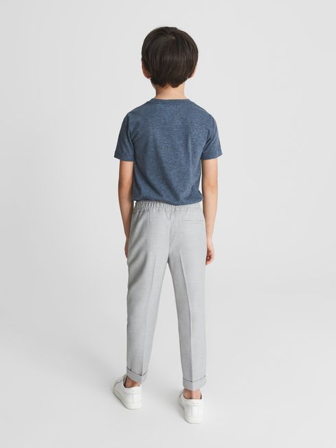 Brighton Casual Cropped Tapered Trousers