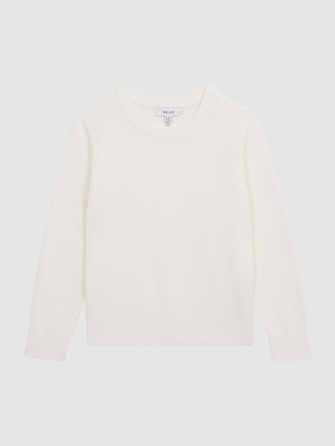 Brookes Stitch Interest Crew Neck Jumper