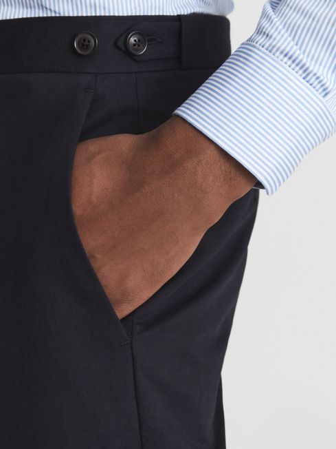 Class Cotton Slub Formal Trousers