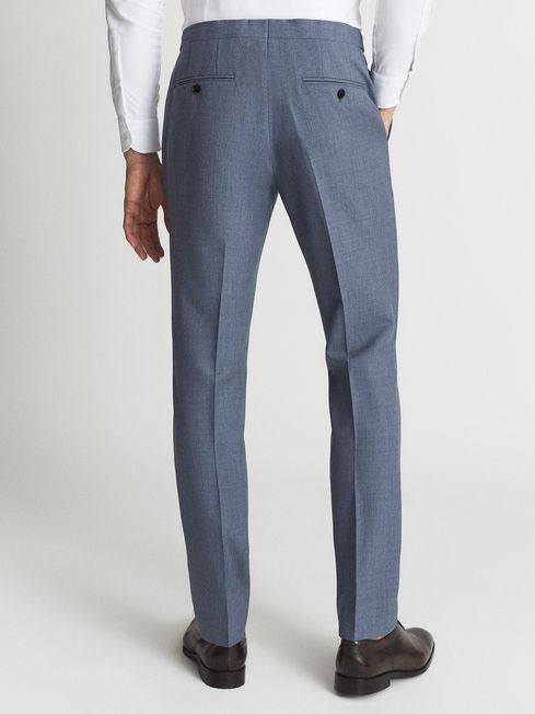 Bold Slim Fit Wool Trousers