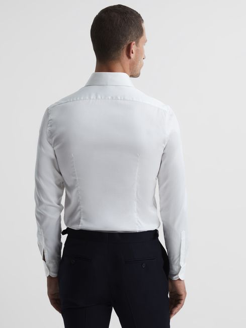 Frontier Cotton Satin Stretch Slim Fit Shirt