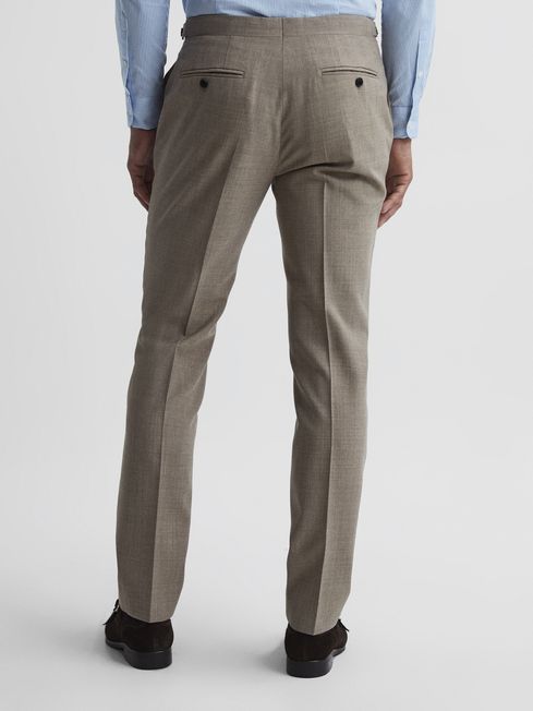 Rope Slim Fit Textured Mixer Trousers