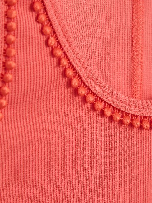 Violet Jr Junior Trim Detail Vest