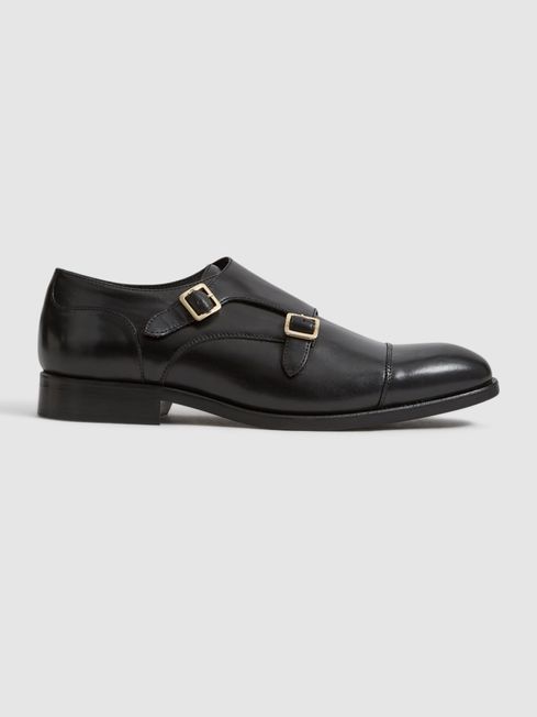 Rivington Leather Monk Strap Shoes