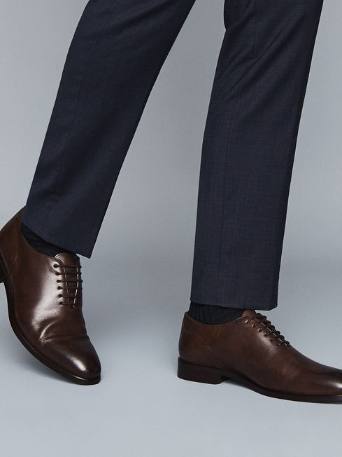 Bay Leather Whole Cut Shoes