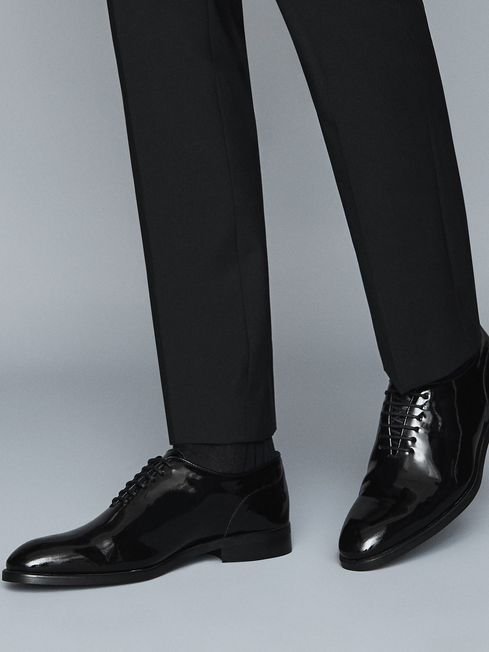 Bay Patent Leather Whole Cut Shoes