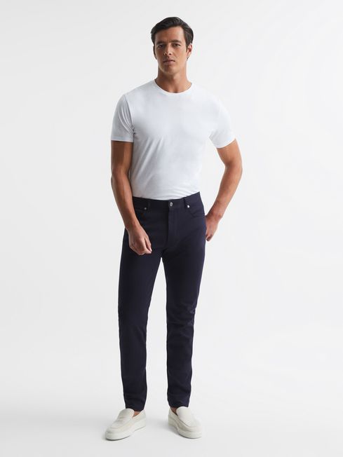 Nubury Jersey Slim Fit Chino Trousers